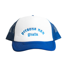 Persona Non Grata (blue/white trucker)