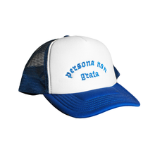 Persona Non Grata (blue/white trucker)