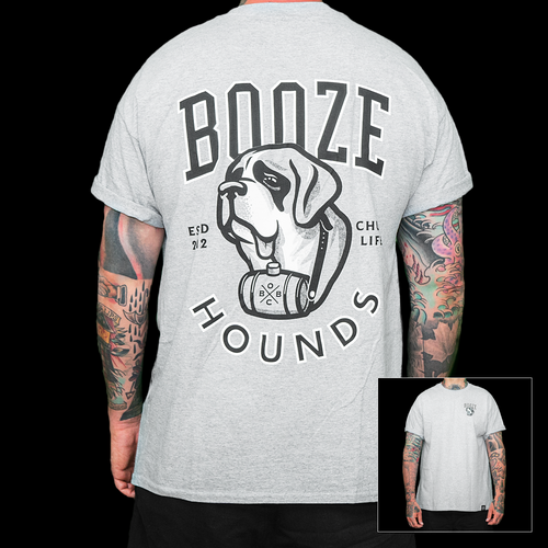 Booze Hounds (grey)