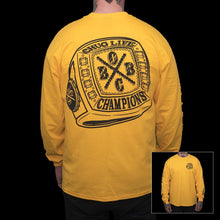 Champions (gold L/S tee)