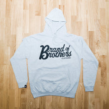 B Script (grey hoodie)