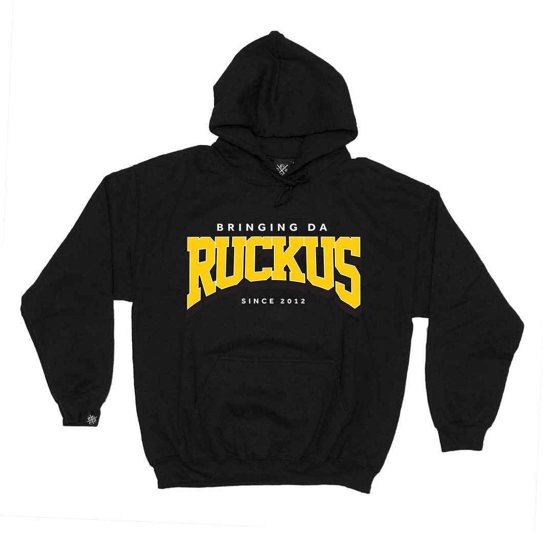 Ruckus (black hoodie)