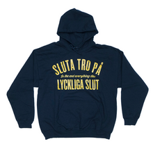 Sluta Tro (navy hoodie)